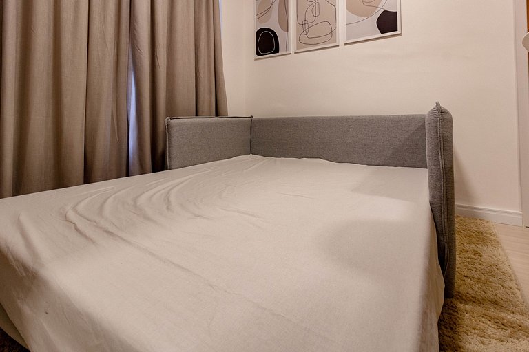 Apartamento superior de dois dorms em Moema