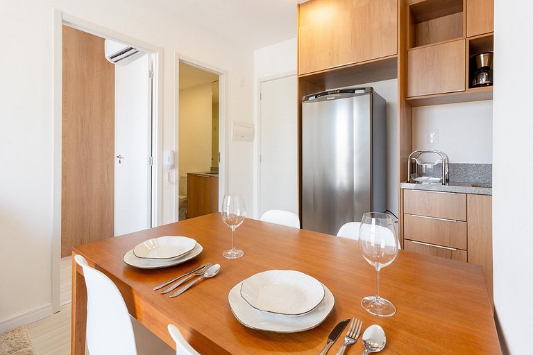 Apartamento superior de dois dorms em Moema