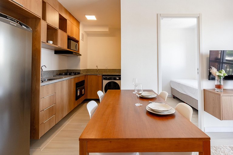 Apartamento superior de dois dorms em Moema