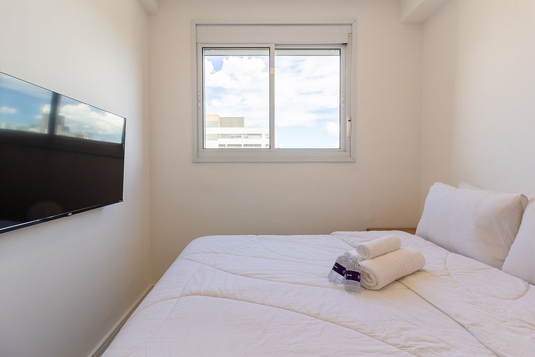 Apartamento superior de dois dorms em Moema