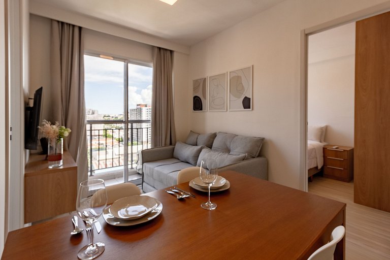 Apartamento superior de dois dorms em Moema