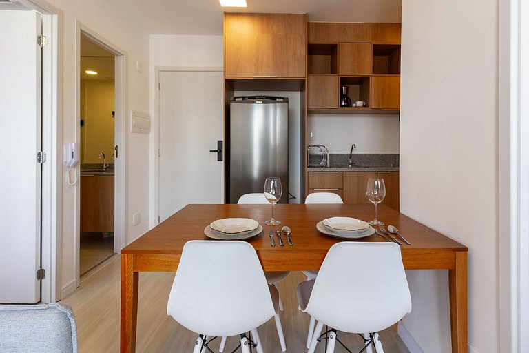 Apartamento superior de dois dorms em Moema