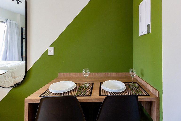 Conforto: Apartamento perto da Avenida Paulista