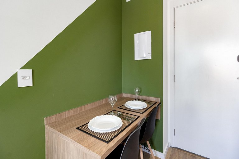 Conforto: Apartamento perto da Avenida Paulista