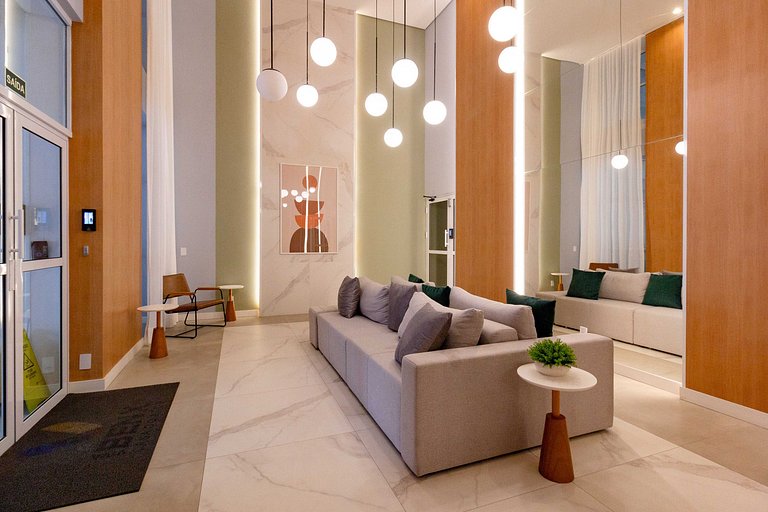 Apto Vila Olímpia c/ Piscina, Coworking e Vista