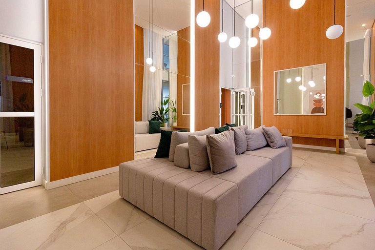 Apto Vila Olímpia c/ Piscina, Coworking e Vista
