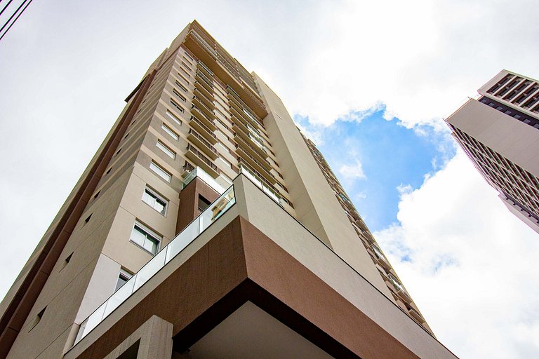 Apto Vila Olímpia c/ Piscina, Coworking e Vista