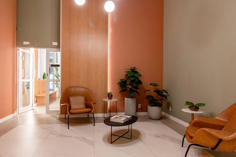 Apto Vila Olímpia c/ Piscina, Coworking e Vista