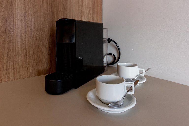 Luxo e conforto apto completo com cama queen size