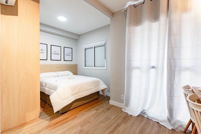 Studio Design na Vila Olímpia: Lazer e Praticidade