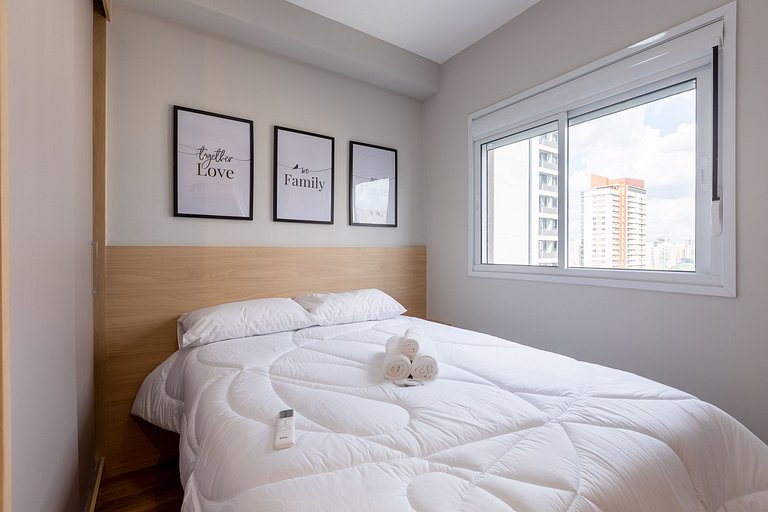 Studio Design na Vila Olímpia: Lazer e Praticidade