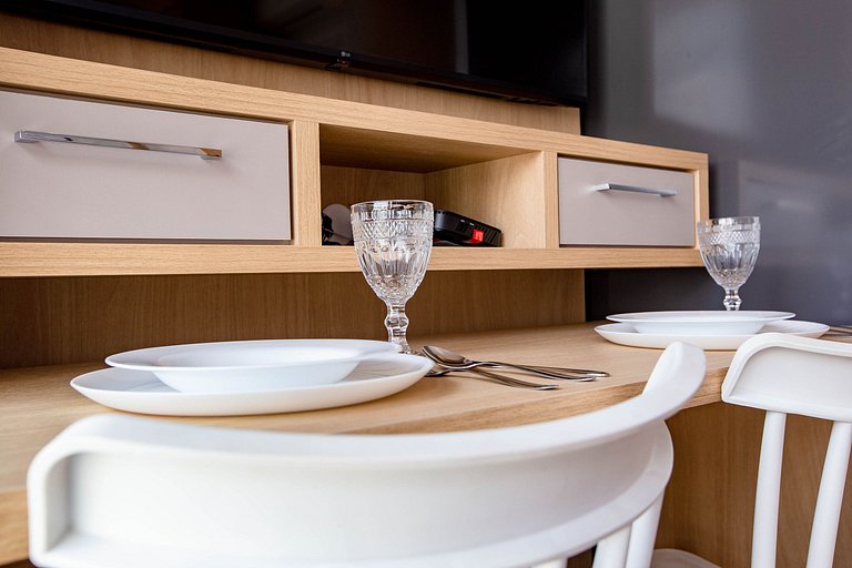 Studio Design na Vila Olímpia: Lazer e Praticidade