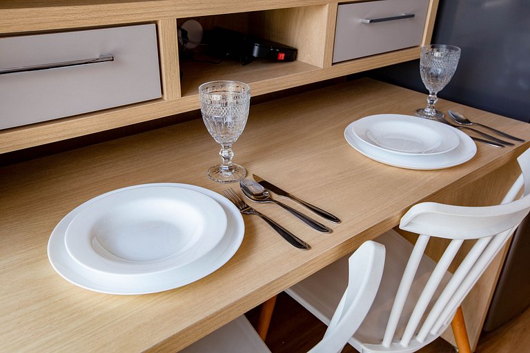 Studio Design na Vila Olímpia: Lazer e Praticidade