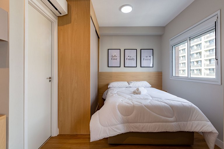 Studio Design na Vila Olímpia: Lazer e Praticidade