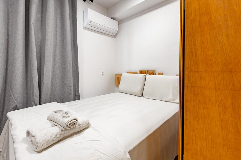 Studio para Alugar na Bela Vista - 2 Pessoas, 500m Paulista
