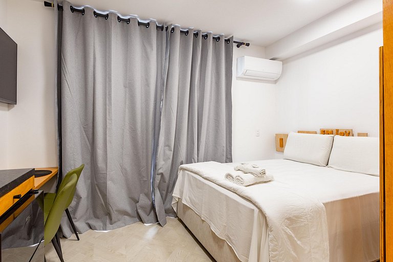 Studio para Alugar na Bela Vista - 2 Pessoas, 500m Paulista