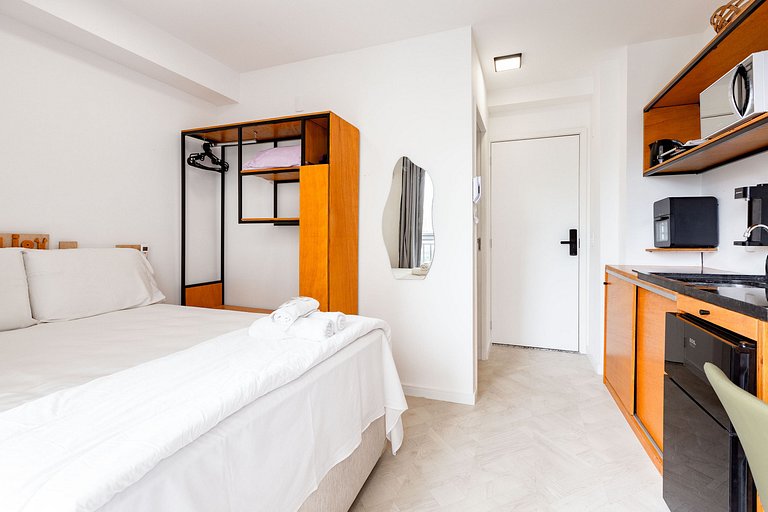 Studio para Alugar na Bela Vista - 2 Pessoas, 500m Paulista