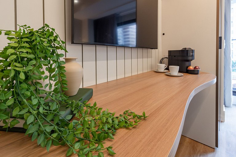 Studio em Perdizes com Cama Queen e Wi‑Fi Rápido
