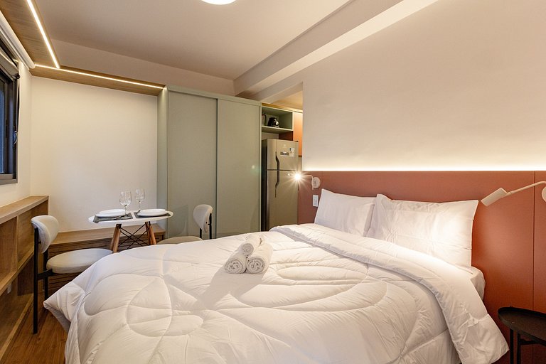 Encanto & Charme | Ap c/ WI-FI próximo da Paulista