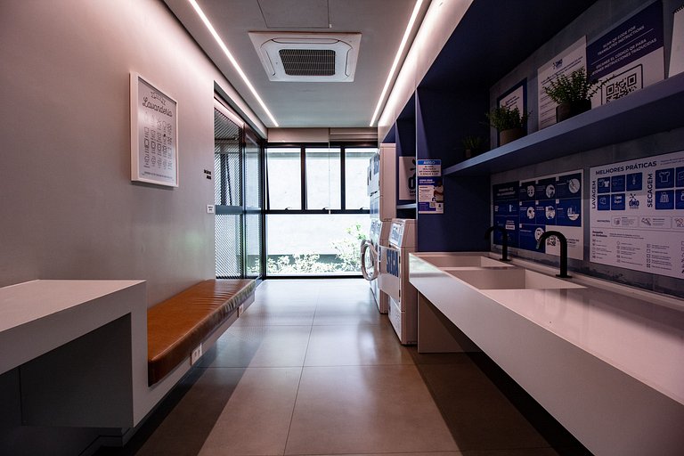 Studio moderno no Limited Pinheiros