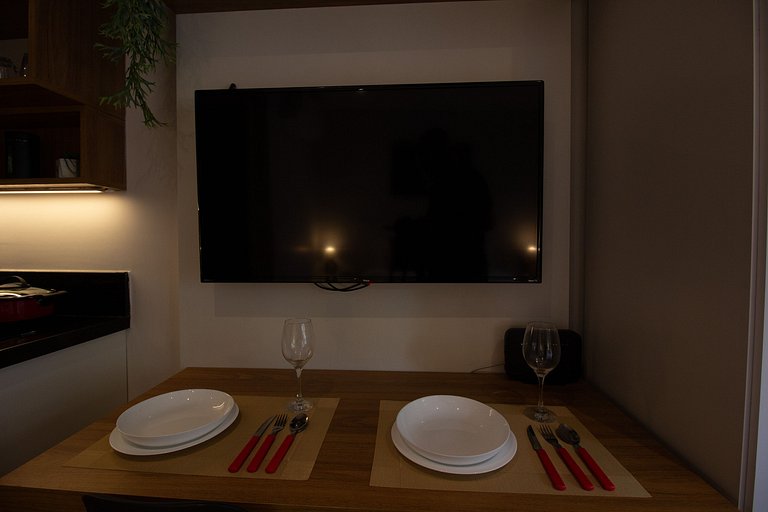 Studio moderno no Limited Pinheiros