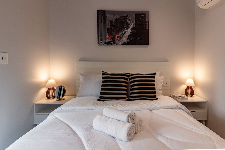 Studio moderno no Limited Pinheiros