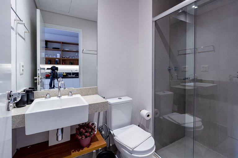Studio moderno no Limited Pinheiros