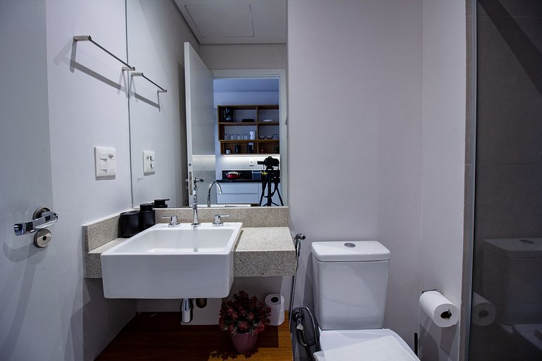 Studio moderno no Limited Pinheiros