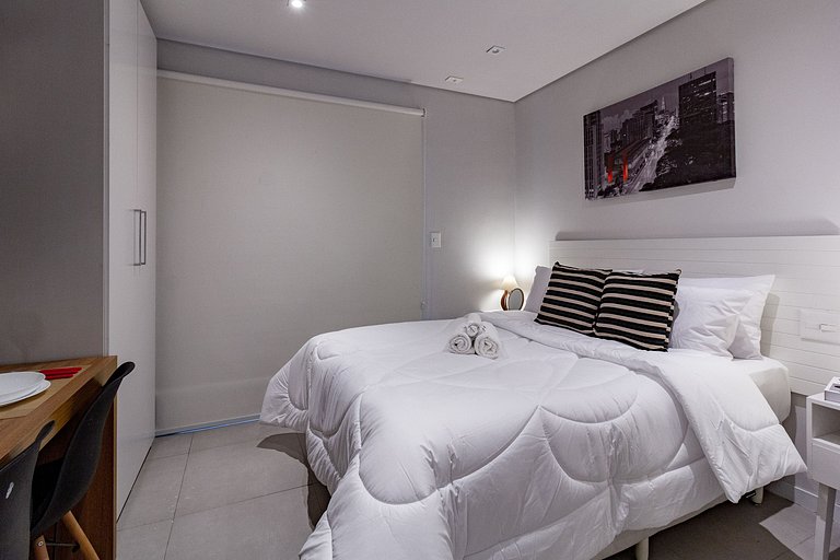 Studio moderno no Limited Pinheiros