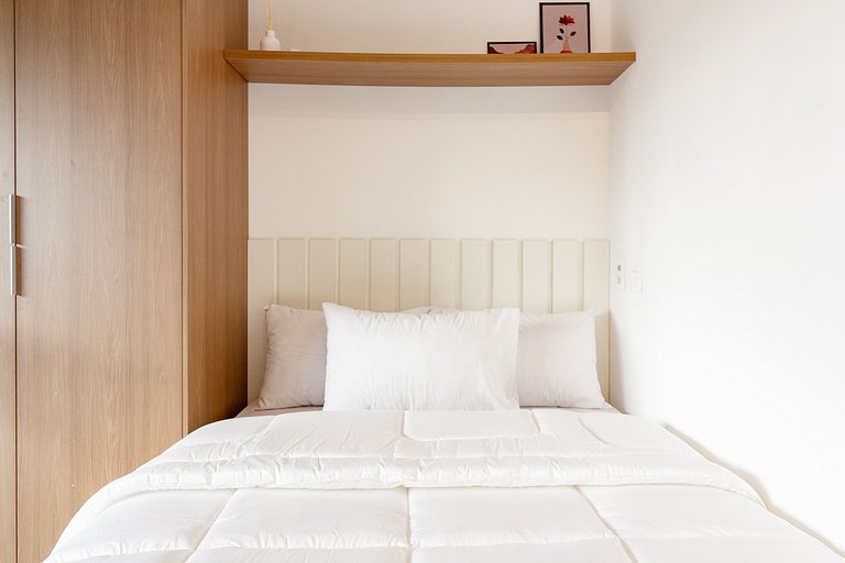 Apartamento mobiliado e confortável em São Paulo