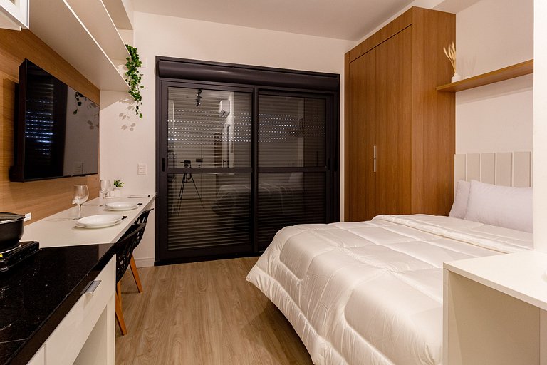 Apartamento mobiliado e confortável em São Paulo