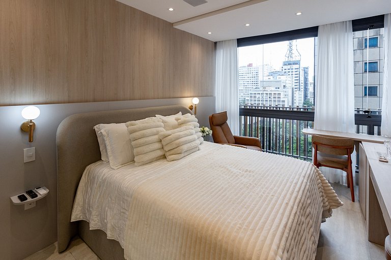 Apartamento 5 estrelas no coração do jardins