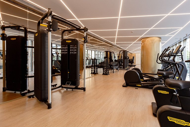 Apto 5 estrelas em Moema com lazer completo