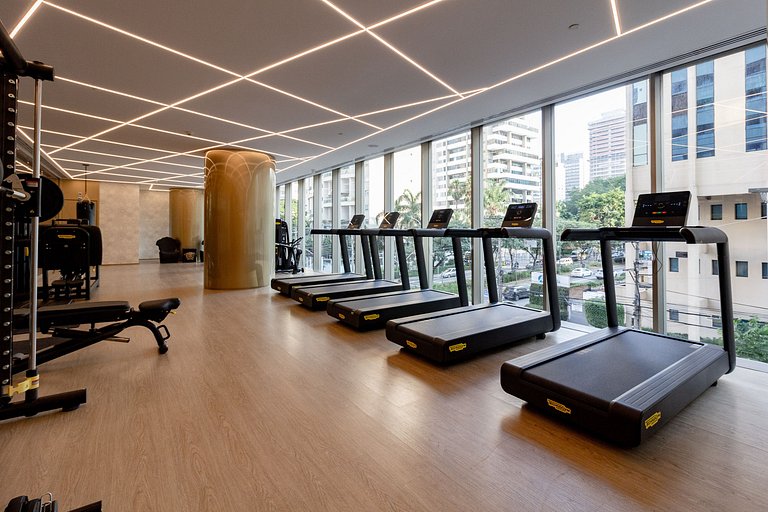 Apto 5 estrelas em Moema com lazer completo