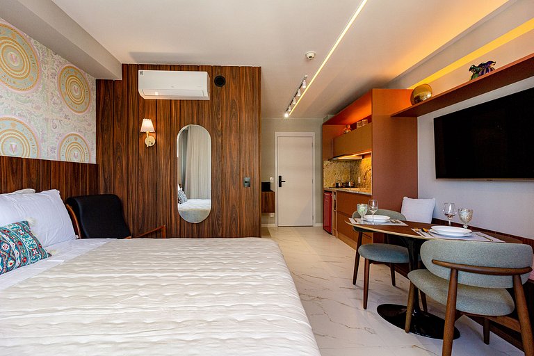 Apto 5 estrelas em Moema com lazer completo