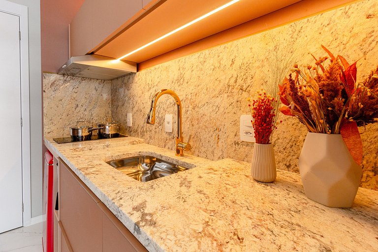 Apto 5 estrelas em Moema com lazer completo