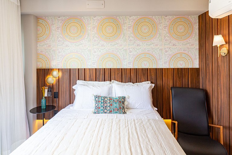 Apto 5 estrelas em Moema com lazer completo