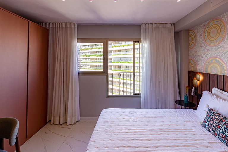 Apto 5 estrelas em Moema com lazer completo