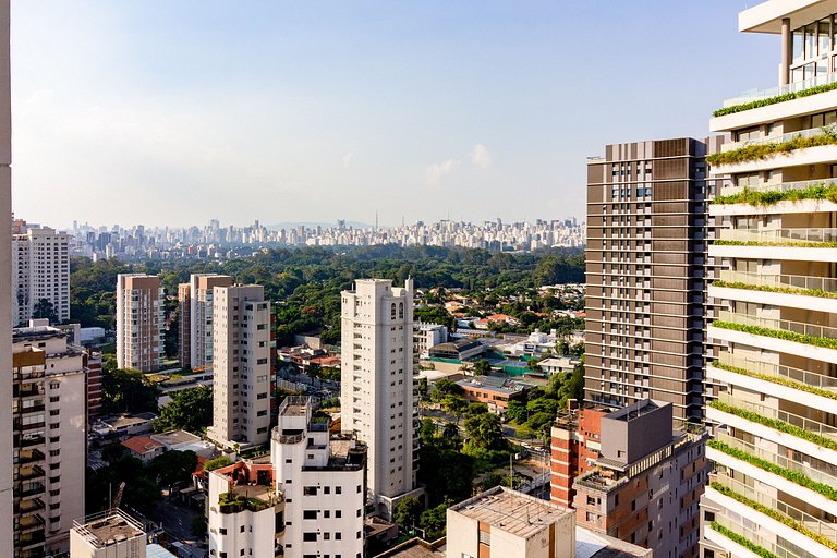 Apto 5 estrelas em Moema com lazer completo