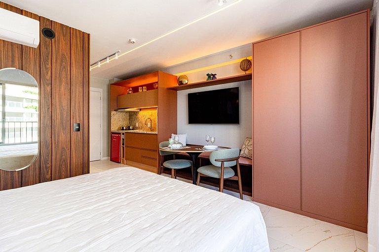 Apto 5 estrelas em Moema com lazer completo