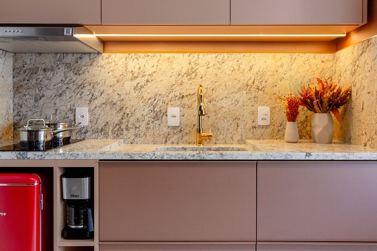 Apto 5 estrelas em Moema com lazer completo