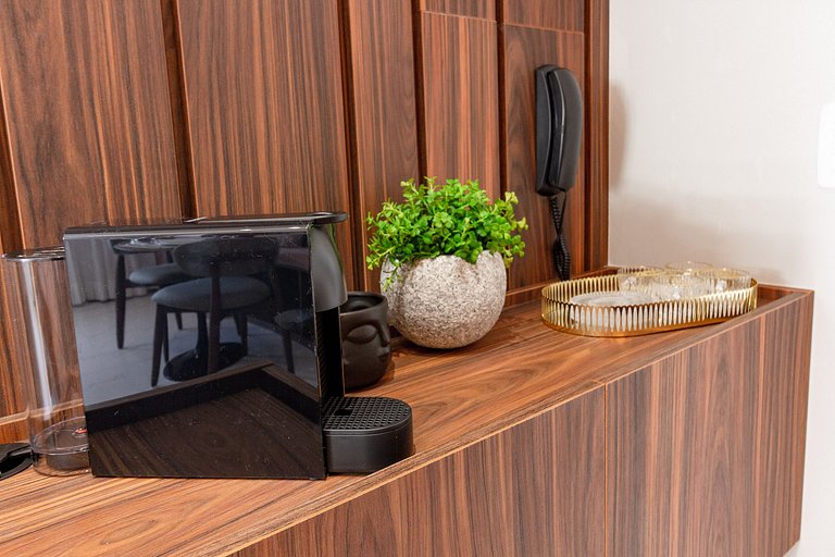 Apto 5 estrelas em Moema com lazer completo