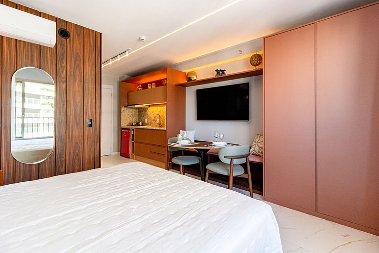 Apto 5 estrelas em Moema com lazer completo