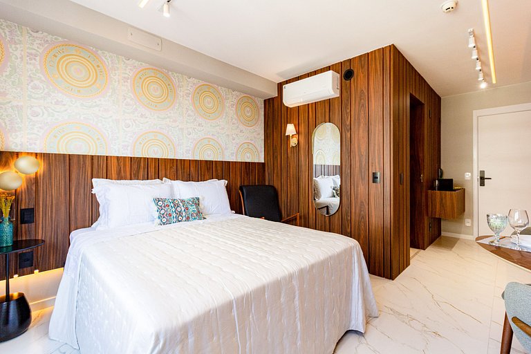 Apto 5 estrelas em Moema com lazer completo