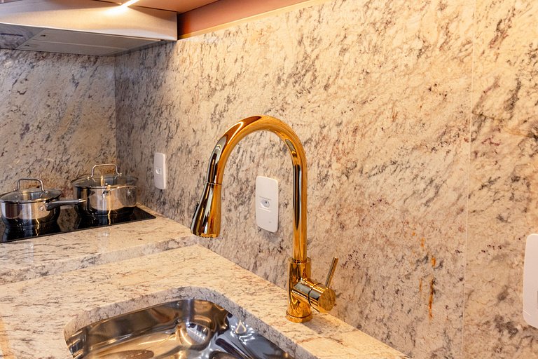 Apto 5 estrelas em Moema com lazer completo