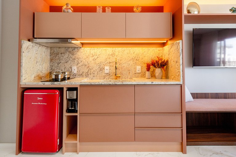 Apto 5 estrelas em Moema com lazer completo