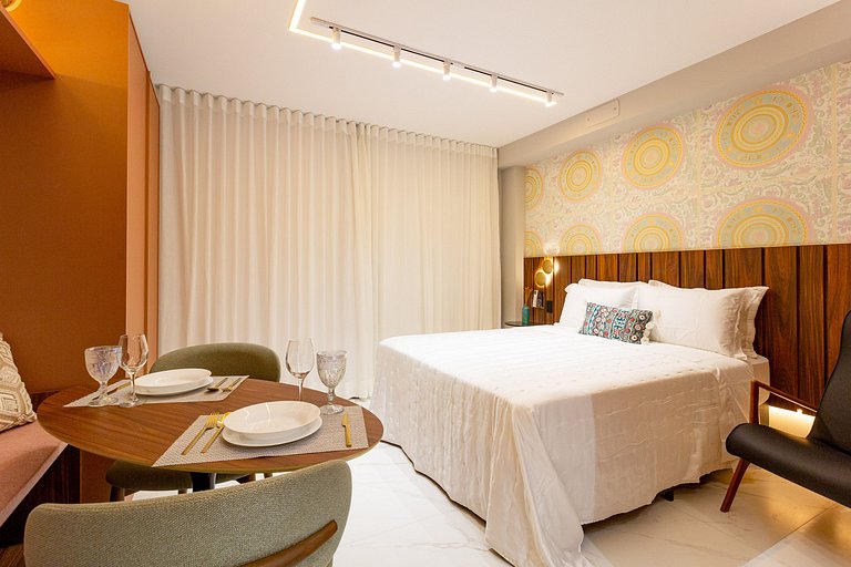 Apto 5 estrelas em Moema com lazer completo