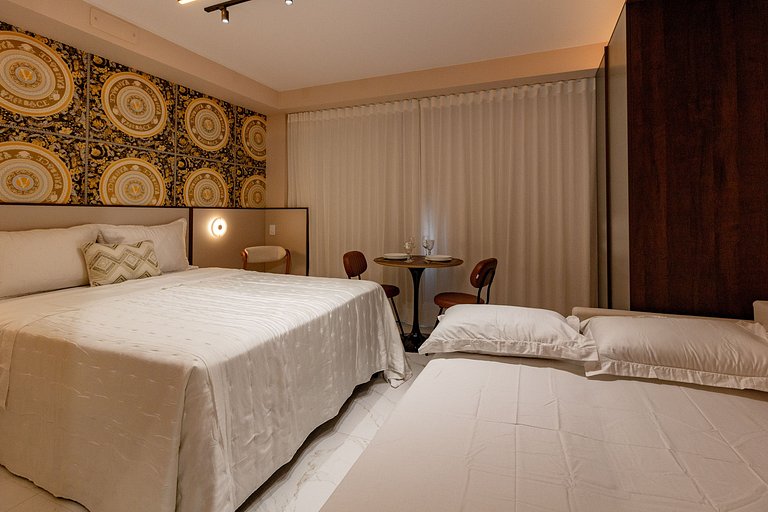 Apto premium em Moema com lazer completo