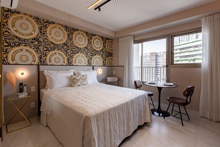 Apto premium em Moema com lazer completo