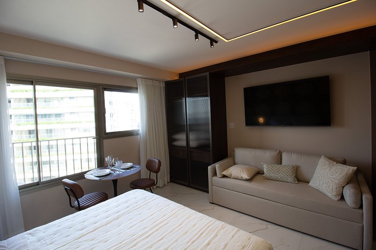 Apto premium em Moema com lazer completo